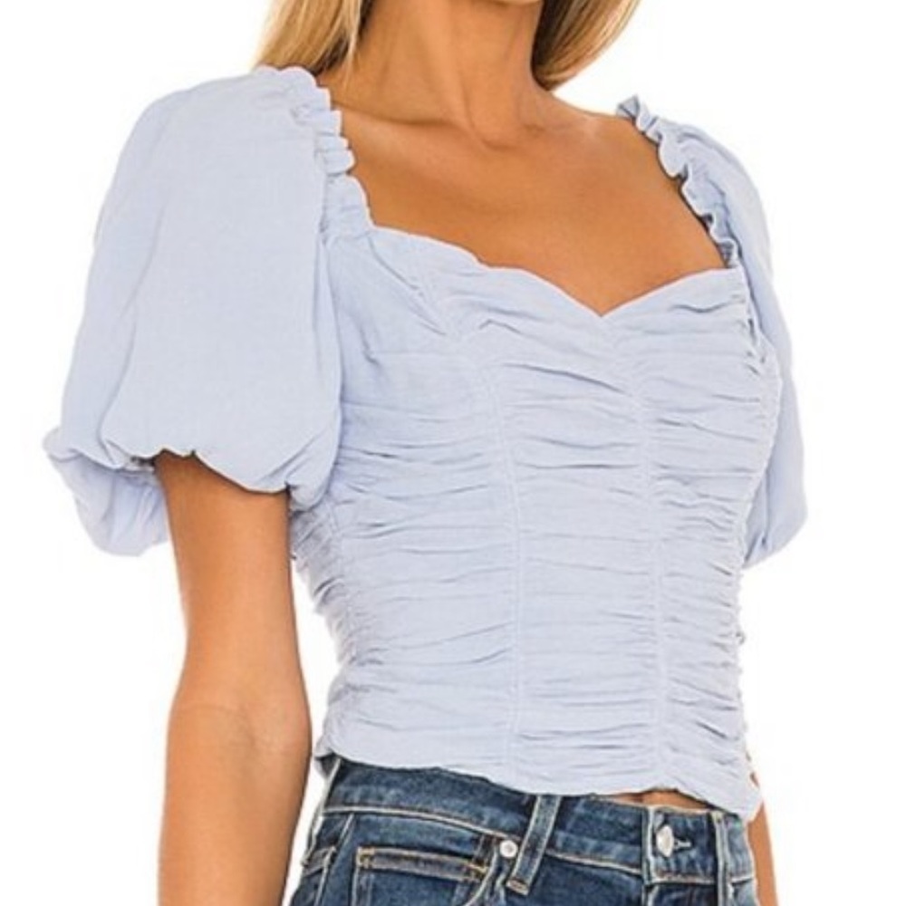 Serafina Top in Powder Blue
ASTR the Label